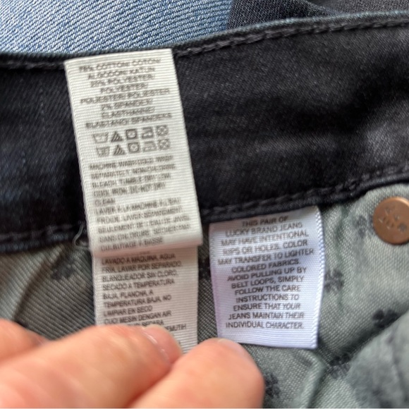 Lucky Brand Brooke Cropped Jeans Size 14 - Picture 7 of 8